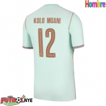 Camiseta Francia Randal Kolo Muani #12 Visitante Equipación Mundial 2026 manga corta